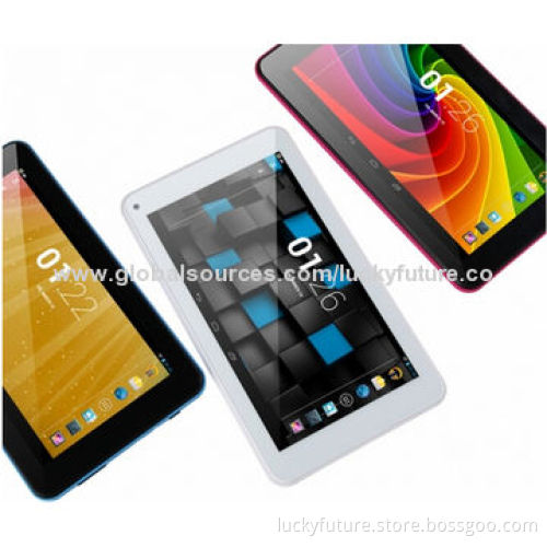 7-inch Intel Z2520 Android 4.4 Dual Core Tablet PC with 1GB/8GB, 1024*600px,Wi-Fi, BT, Dual CamerasNew